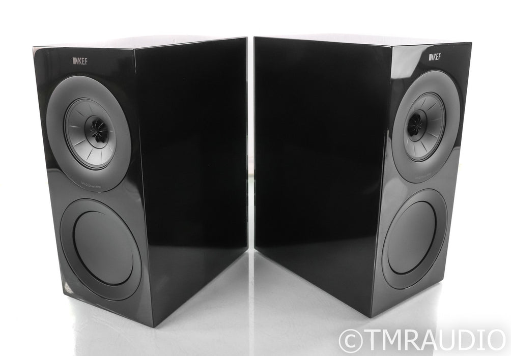 KEF R3 Bookshelf Speakers; R-3; Gloss Black Pair