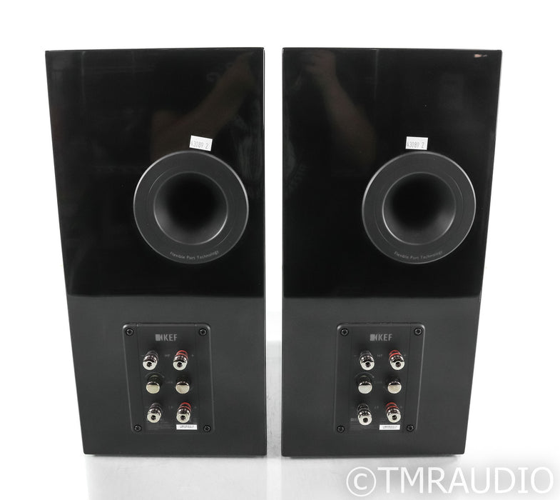 KEF R3 Bookshelf Speakers; R-3; Gloss Black Pair