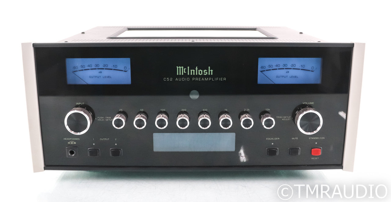 McIntosh C52 Stereo Preamplifier; Remote; DAC; MM / MC Phono; C-52