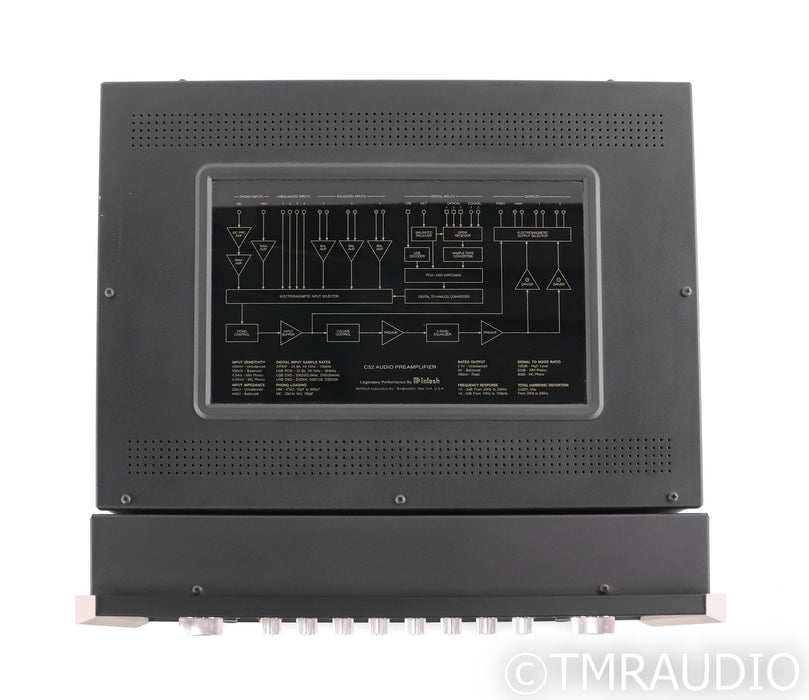 McIntosh C52 Stereo Preamplifier; Remote; DAC; MM / MC Phono; C-52