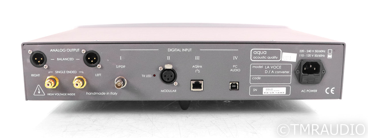 Aqua La Voce S3 R2R DAC; D/A Converter; Silver