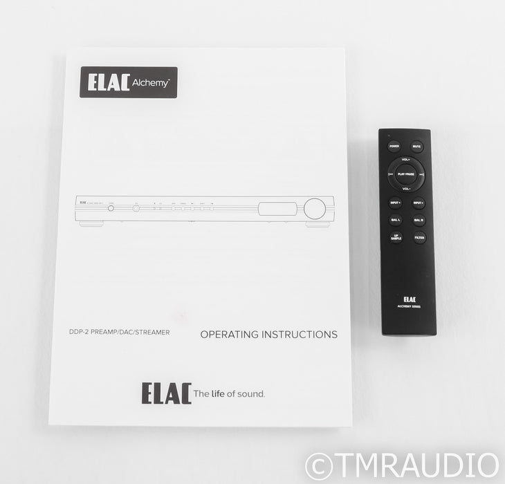 Elac DDP2 Stereo Preamplifier / DAC; DDP2; D/A Converter; Remote; Bluetooth