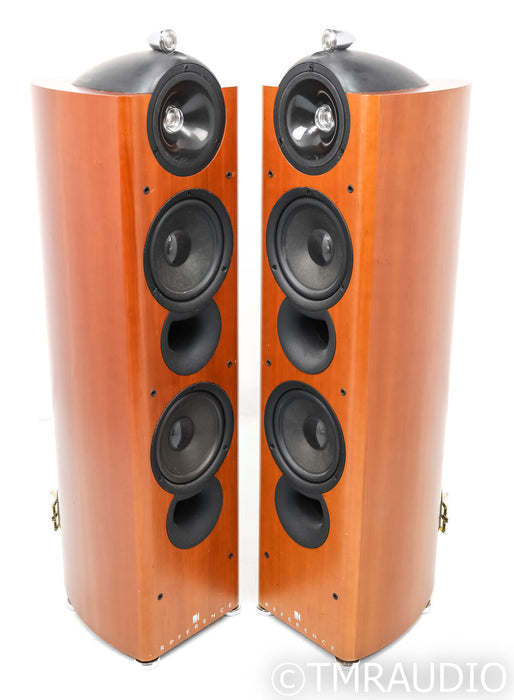 KEF Reference Series 205 Floorstanding Speakers; Cherry Pair — The