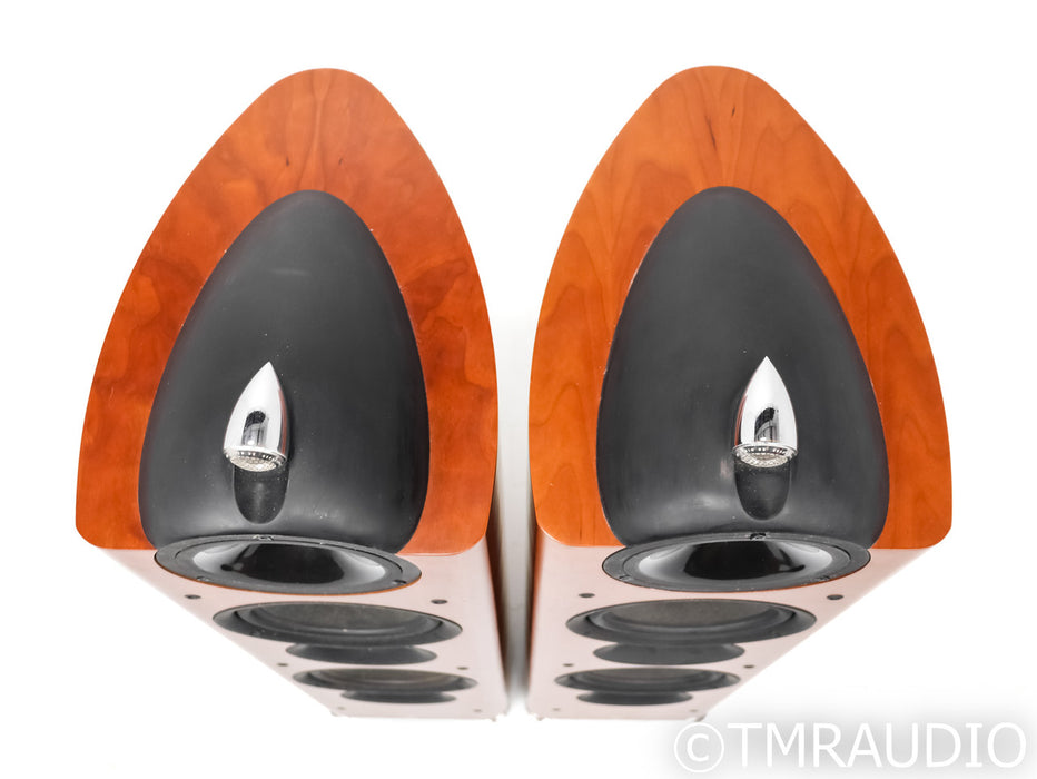 KEF Reference Series 205 Floorstanding Speakers; Cherry Pair