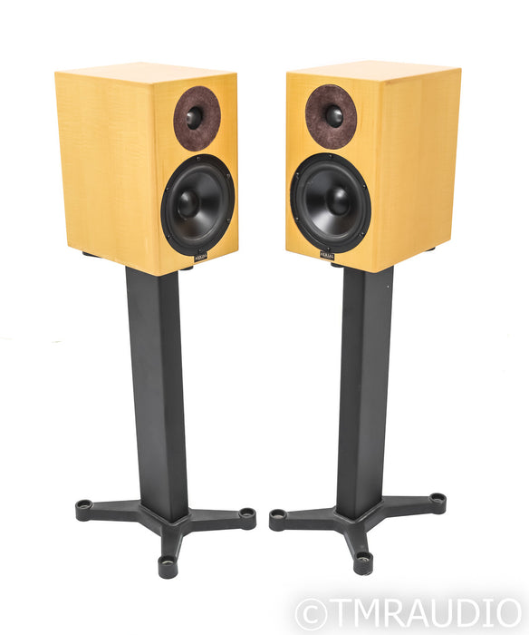 Aerial Acoustics Model 5 Bookshelf Speakers w/ Stands; Maple Pair