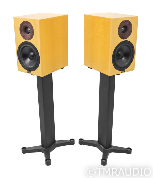 Aerial Acoustics Model 5 Bookshelf Speakers w/ Stands; Maple Pair