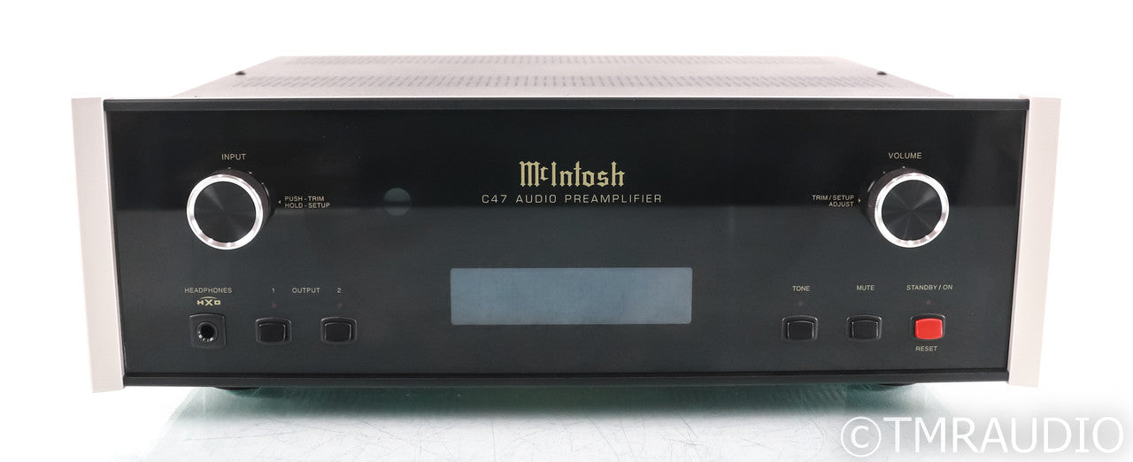 McIntosh C47 Stereo Preamplifier; DAC; MM / MC Phono; Remote; C-47