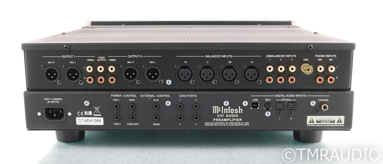 McIntosh C47 Stereo Preamplifier; DAC; MM / MC Phono; Remote; C-47