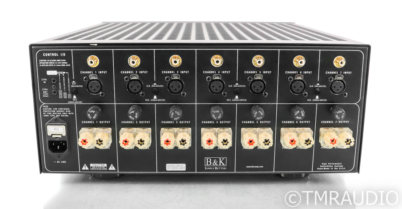 B&K Reference 200.7 S2 Seven Channel Power Amplifier; Silver