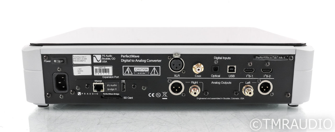 PS Audio PerfectWave MkII DAC; D/A Converter; Silver; Bridge II