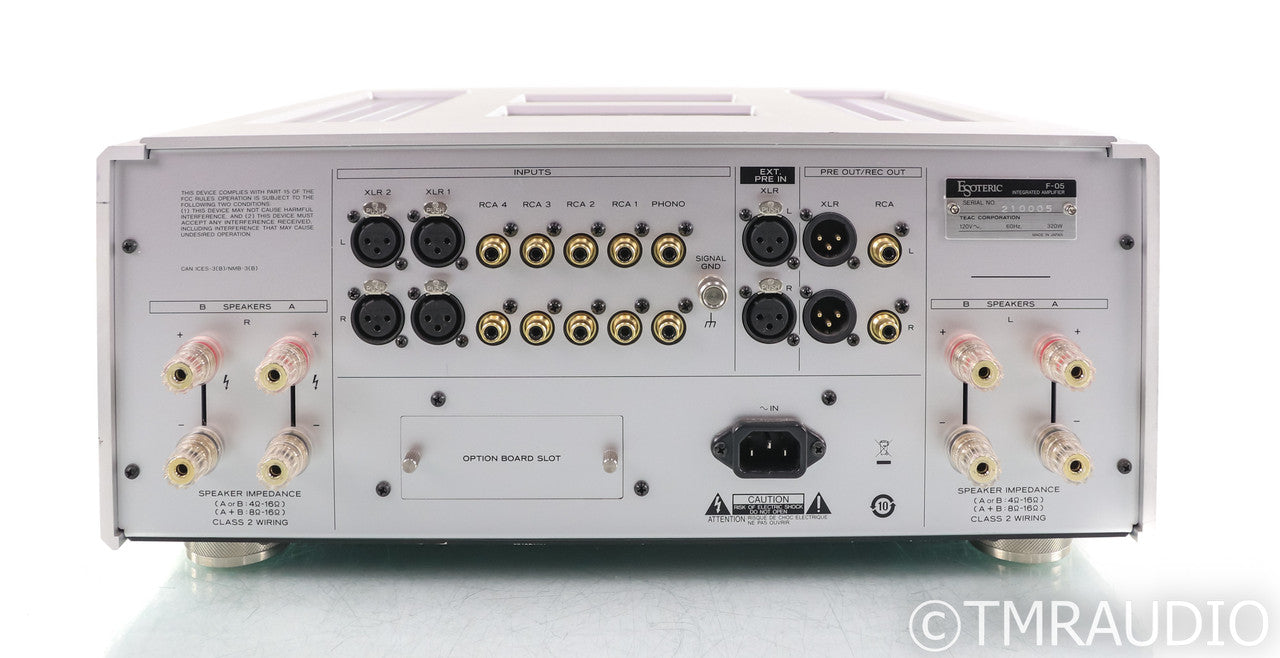 Esoteric F-05 Stereo Integrated Amplifier; F05; Silver
