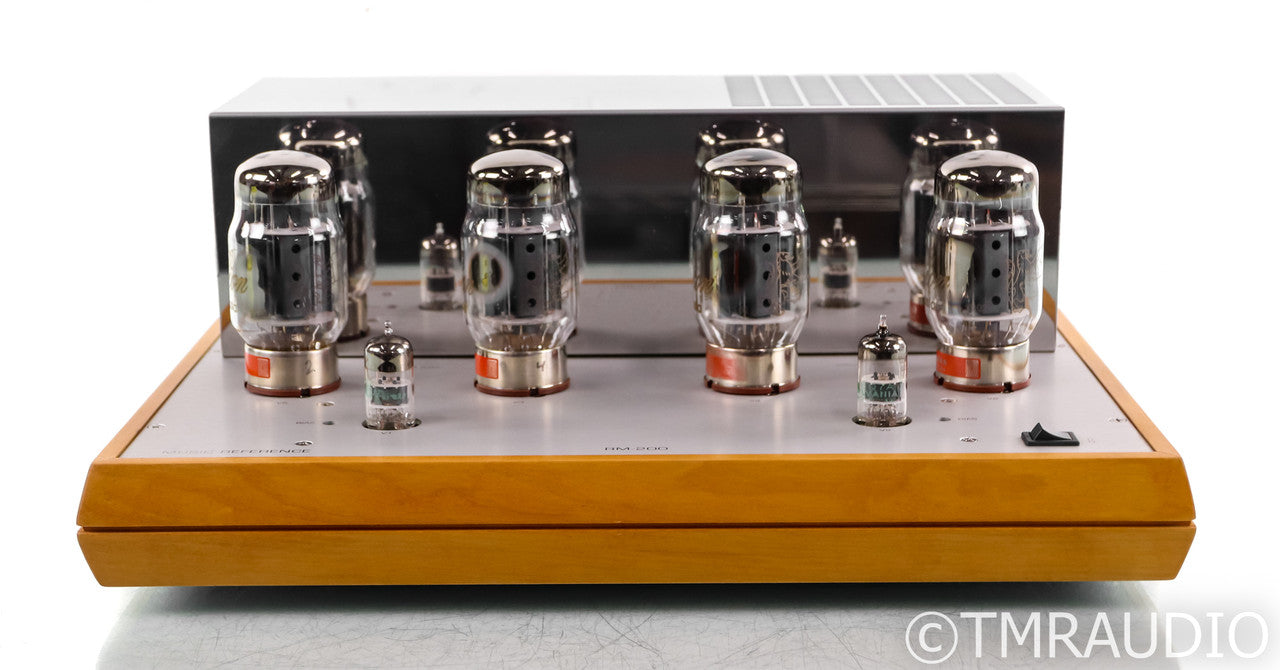 Music Reference RM-200 Stereo Tube Power Amplifier; Wood; Mk1; RM200