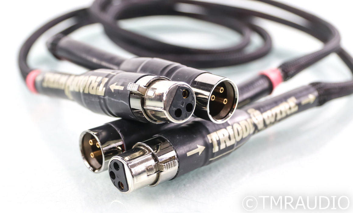 Triode Wire Labs XLR Cables; 1m Pair Balanced Interconnects