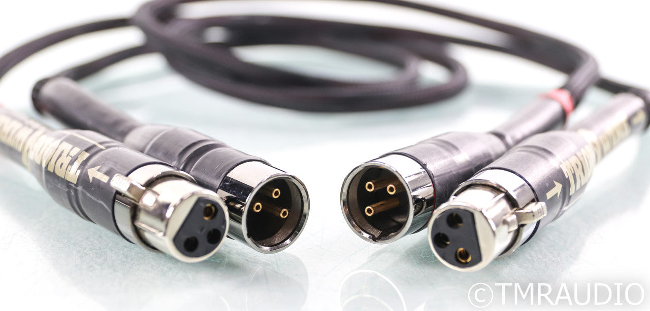 Triode Wire Labs XLR Cables; 1m Pair Balanced Interconnects