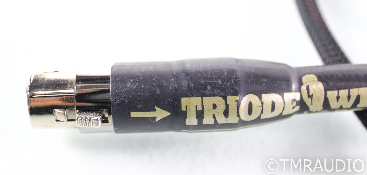 Triode Wire Labs XLR Cables; 1m Pair Balanced Interconnects