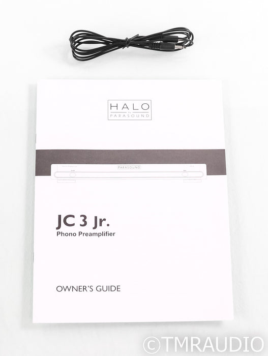 Parasound JC3 Jr. MM / MC Phono Preamplifier; JC-3; Black