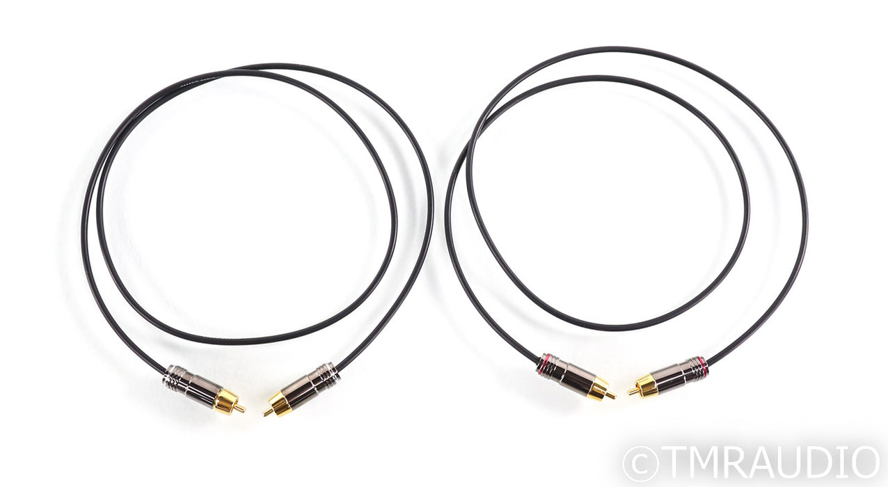 Herron Audio RCA IC Cables; 1m Pair Interconnects