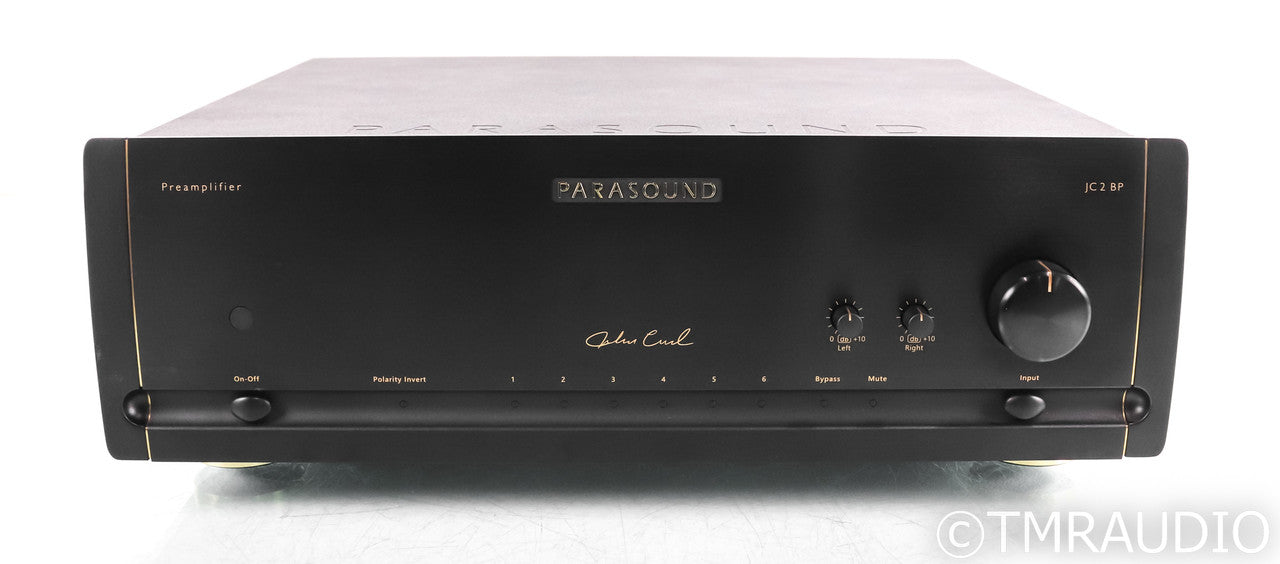 Parasound JC2 BP Stereo Preamplifier; JC-2; Black; Remote