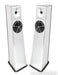 YG Acoustics Carmel Floorstanding Speakers; Brushed Aluminum Pair