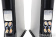 YG Acoustics Carmel Floorstanding Speakers; Brushed Aluminum Pair