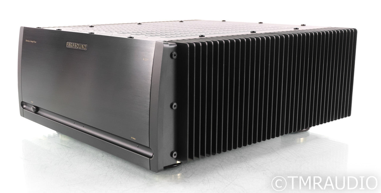 Parasound A23+ Stereo Power Amplifier; A-23+; Black
