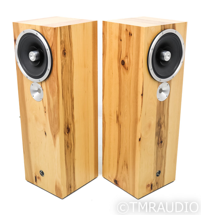 Zu Audio Omen Dirty Weekend MkII Floorstanding Speakers; Rustic Hickory Pair