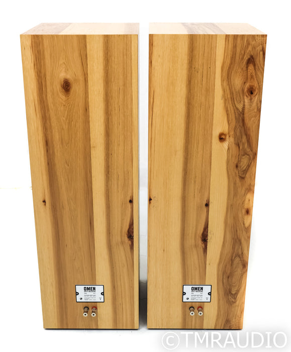 Zu Audio Omen Dirty Weekend MkII Floorstanding Speakers; Rustic Hickory Pair