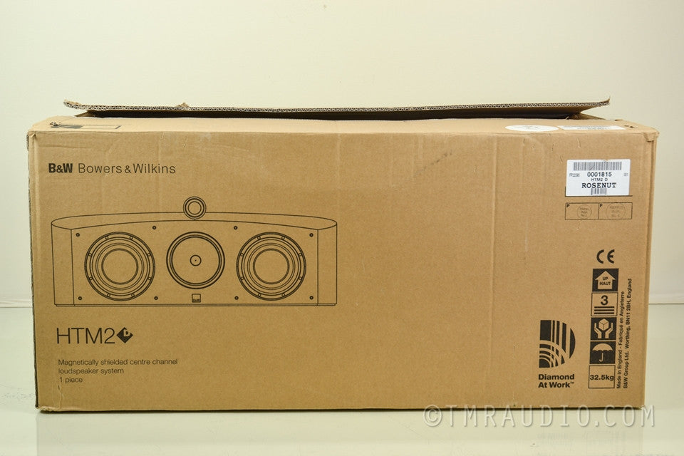B&W HTM2D Rosenut Center Channel Speaker