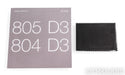B&W 805 D3 Bookshelf Speakers; Gloss Black Pair; 805D3