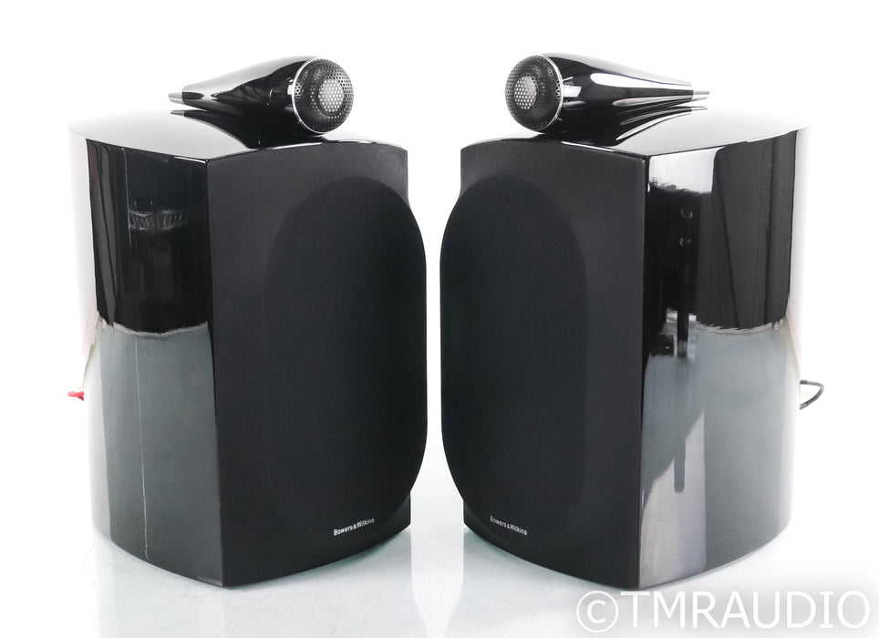 B&W 805 D3 Bookshelf Speakers; Gloss Black Pair; 805D3