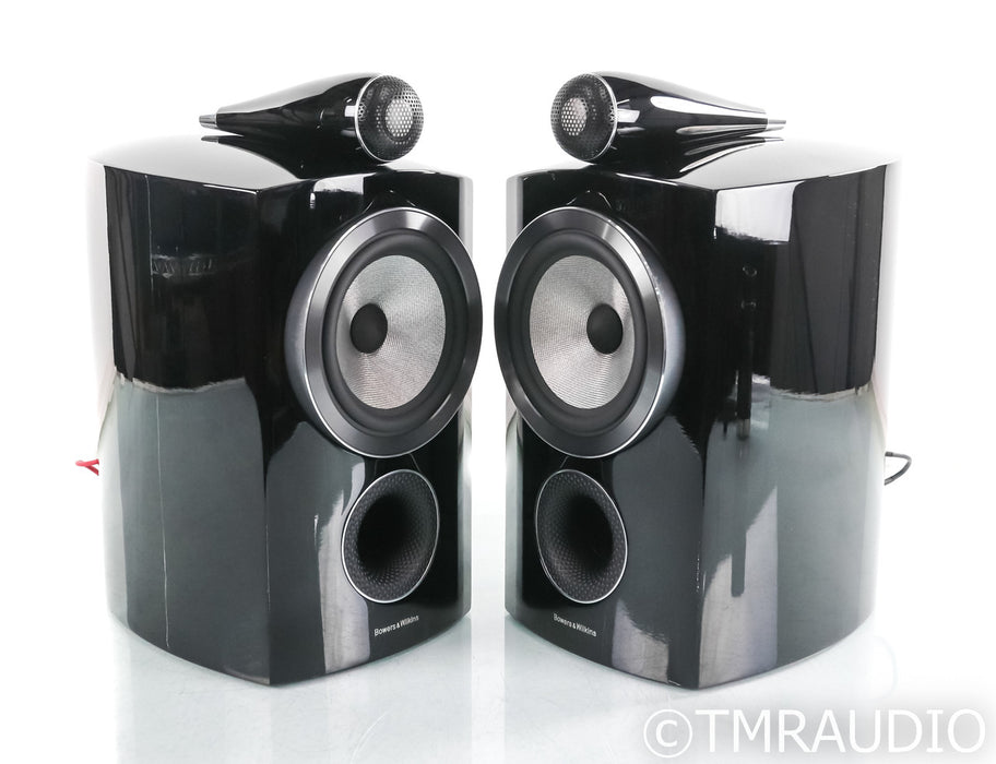 B&W 805 D3 Bookshelf Speakers; Gloss Black Pair; 805D3