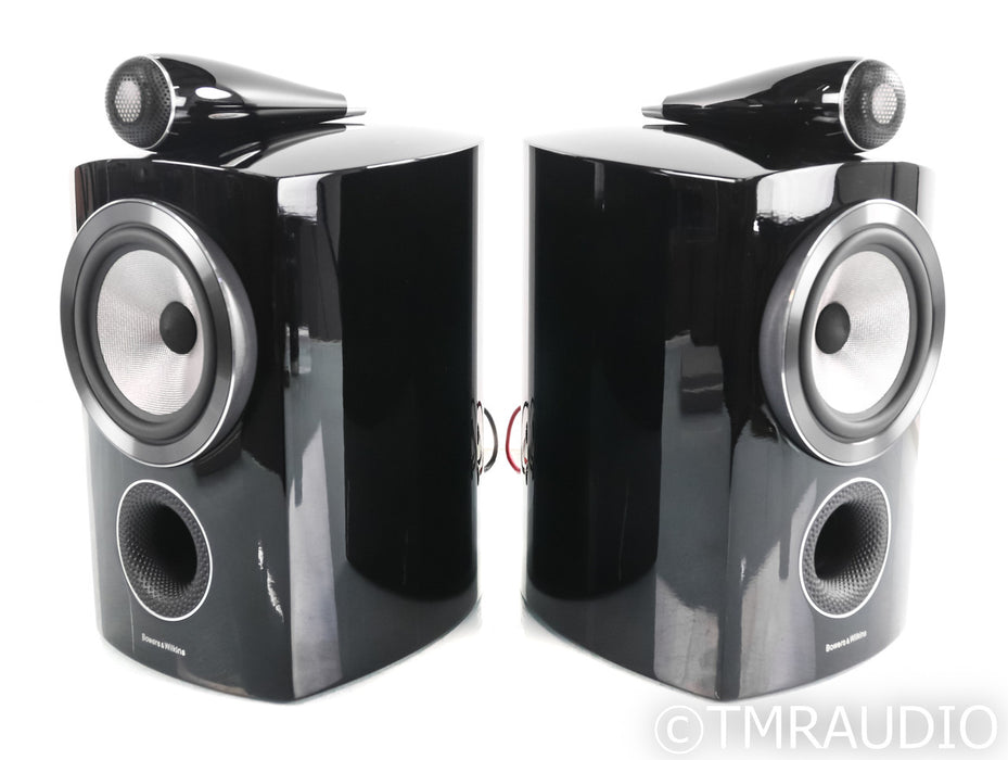 B&W 805 D3 Bookshelf Speakers; Gloss Black Pair; 805D3