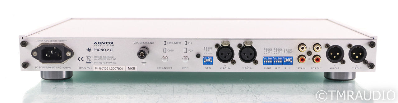 AQVOX Phono 2Ci MKll MM / MC Phono Preamplifier; 2-CI