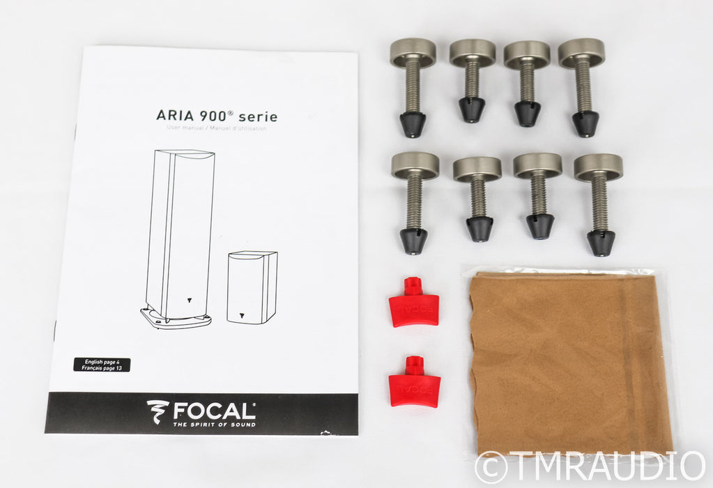 Focal Aria 948 Floorstanding Speakers; Gloss White Pair