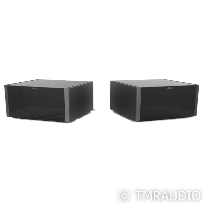 Michi M8 Mono Power Amplifiers; Black Pair (Open Box)