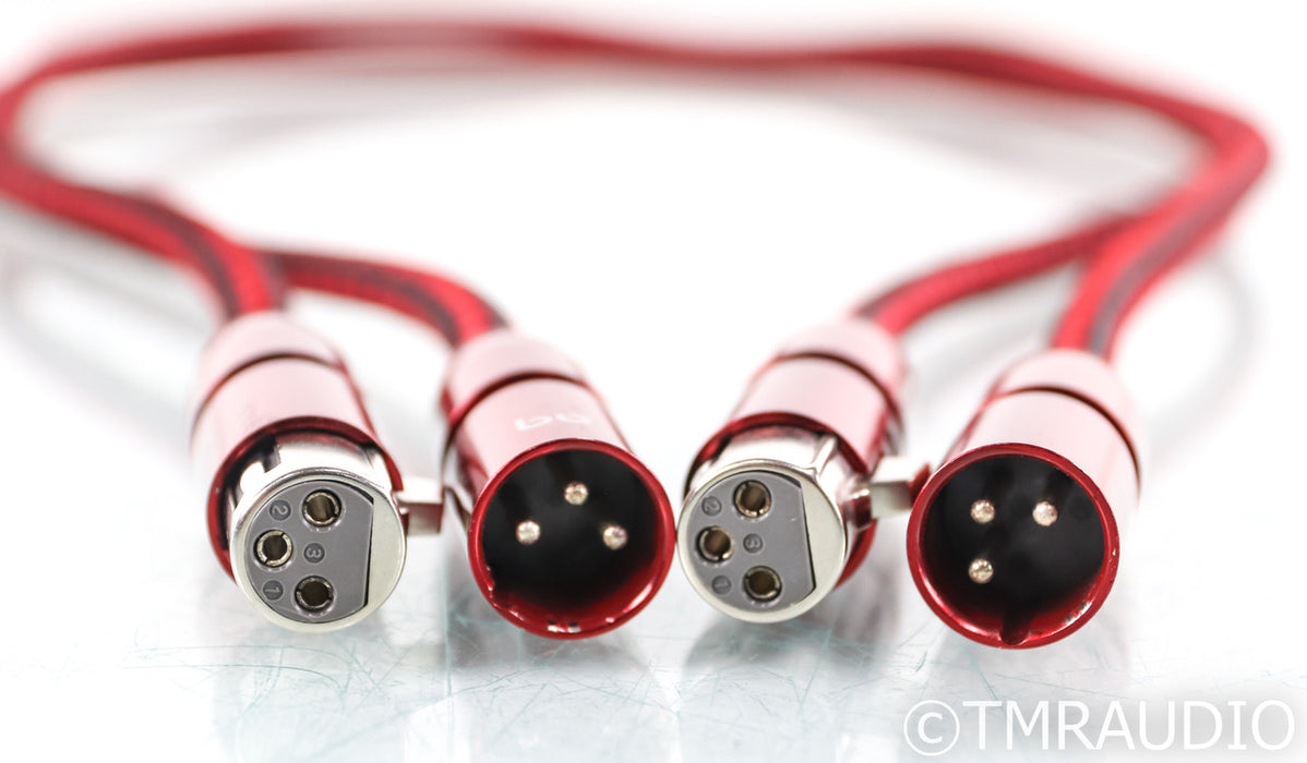 AudioQuest King Cobra  XLR Cables; 1m Pair Balanced Interconnects
