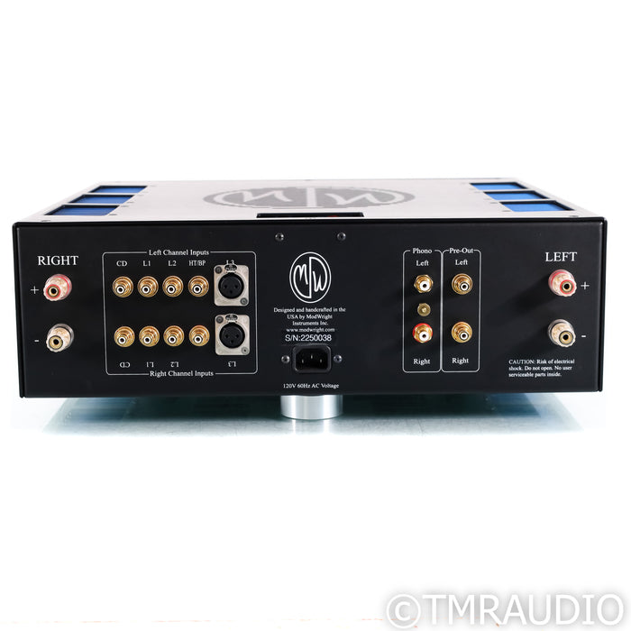 ModWright KWH 225i Stereo Tube Hybrid Integrated Amplifier; Black; Remote