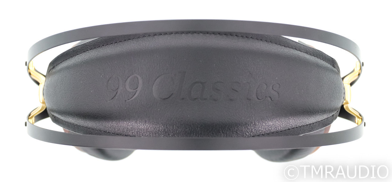 Meze 99 Classics Closed Back Headphones; Walnut Gold (Open Box)