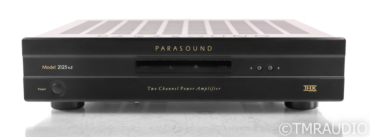 Parasound NewClassic 2125 v.2 Stereo Power Amplifier; Black