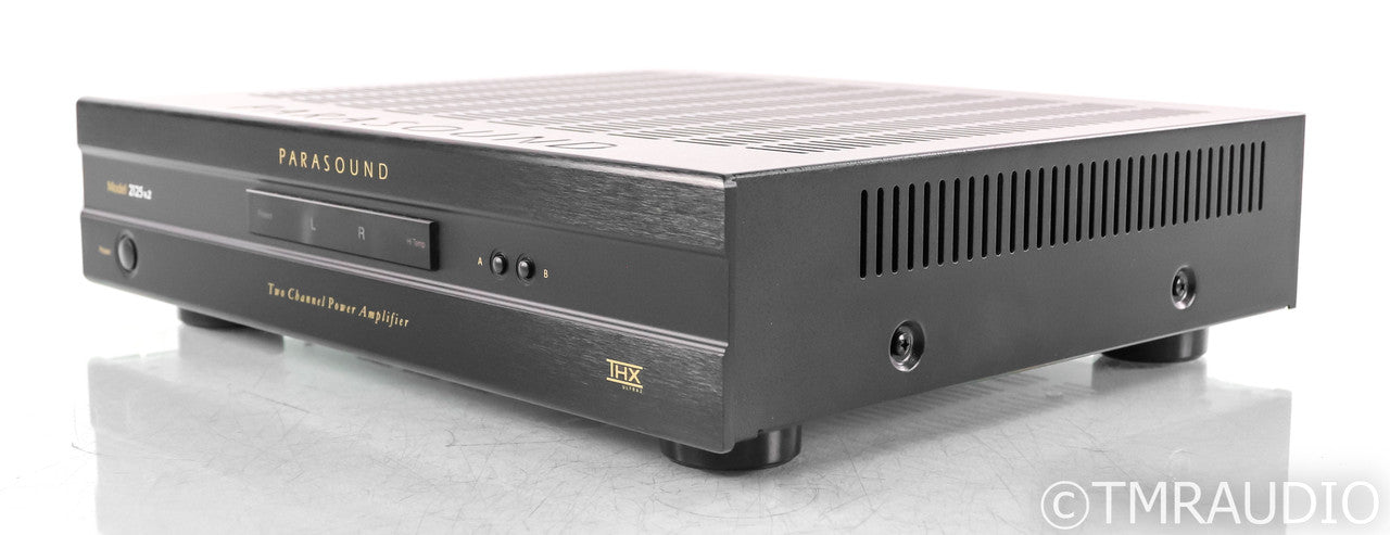 Parasound NewClassic 2125 v.2 Stereo Power Amplifier; Black