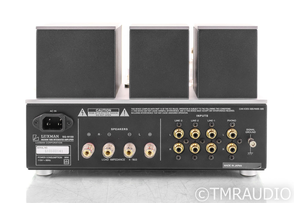 Luxman SQ-N150 Stereo Tube Integrated Amplifier; SQN150; MM / MC Phono; Remote