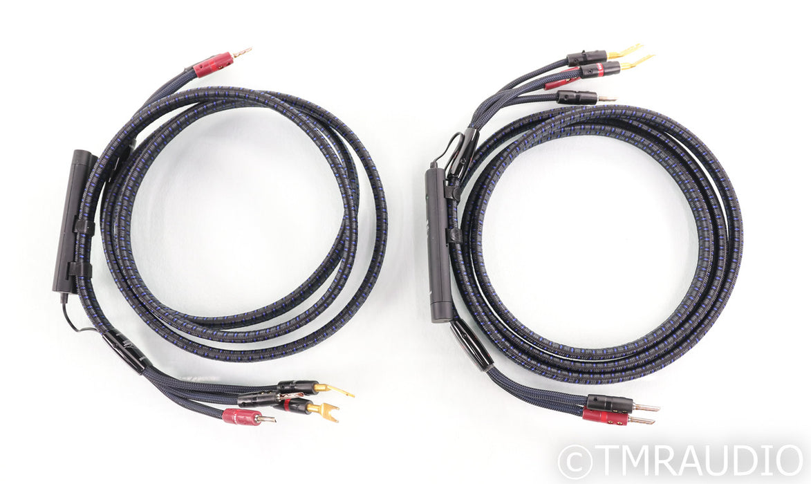 AudioQuest Gibraltar Bi-Wire Speaker Cable; 8ft Pair; 72v DBS