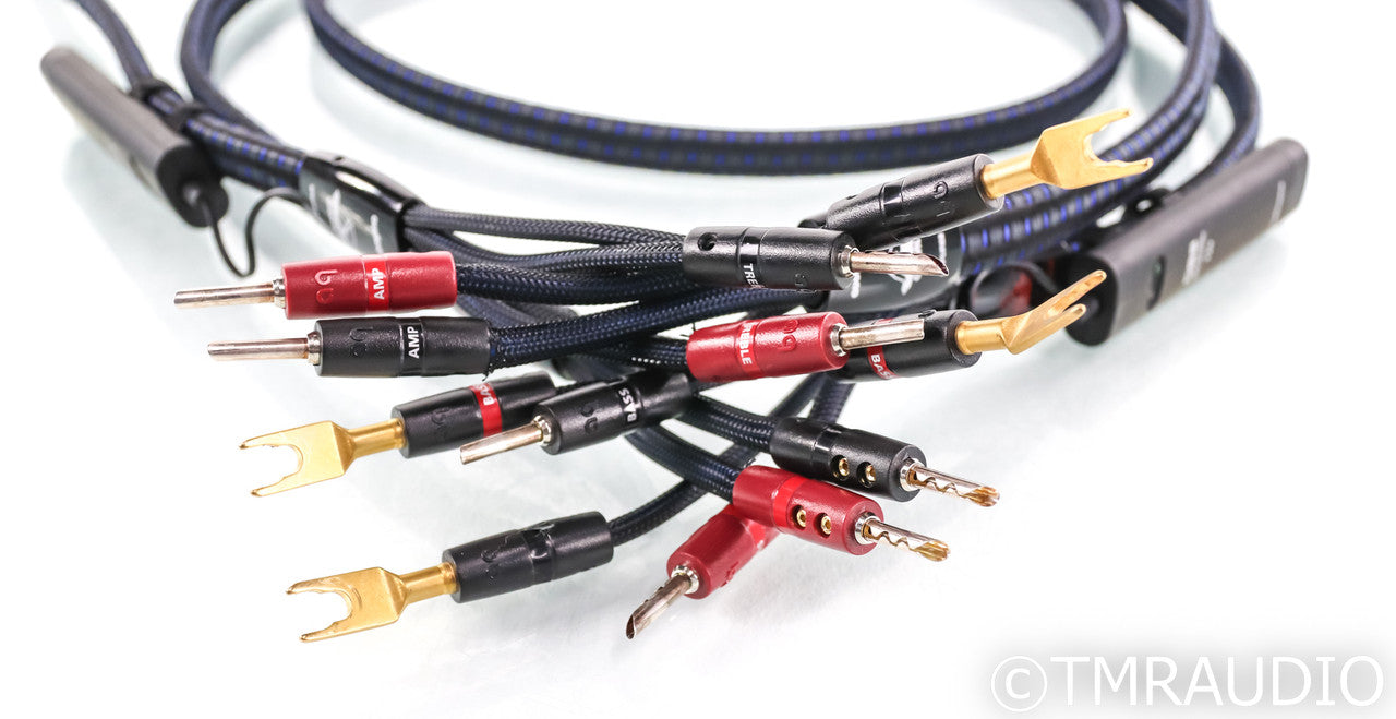 AudioQuest Gibraltar Bi-Wire Speaker Cable; 8ft Pair; 72v DBS