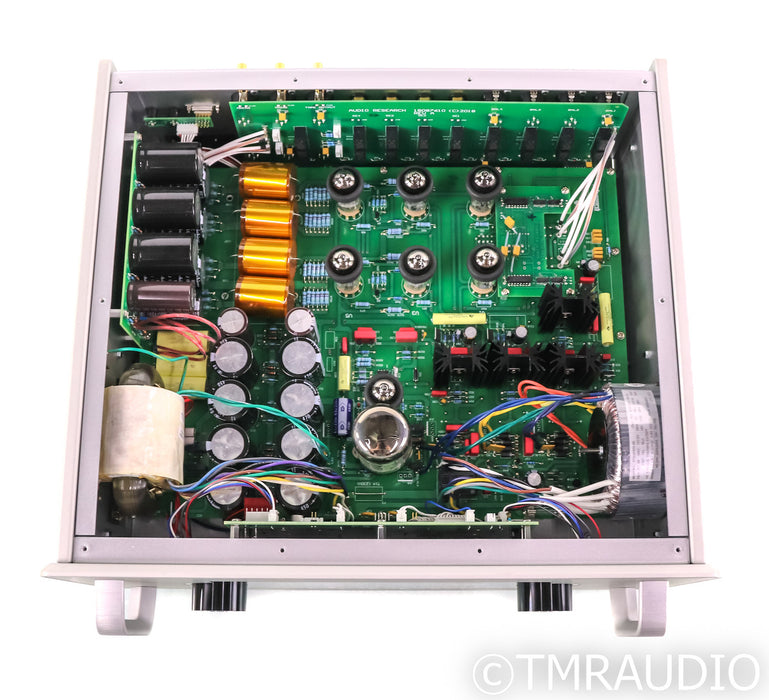 Audio Research Reference 6SE Stereo Tube Preamplifier; REF6SE; Silver; Remote