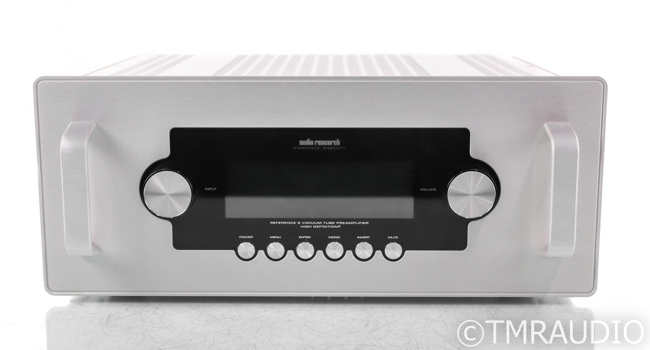 Audio Research Reference 6SE Stereo Tube Preamplifier; REF6SE; Silver; Remote
