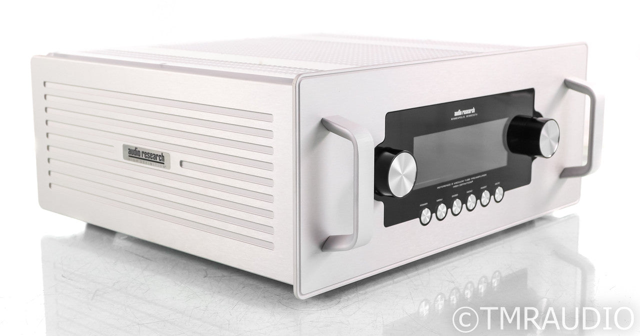 Audio Research Reference 6SE Stereo Tube Preamplifier; REF6SE; Silver; Remote