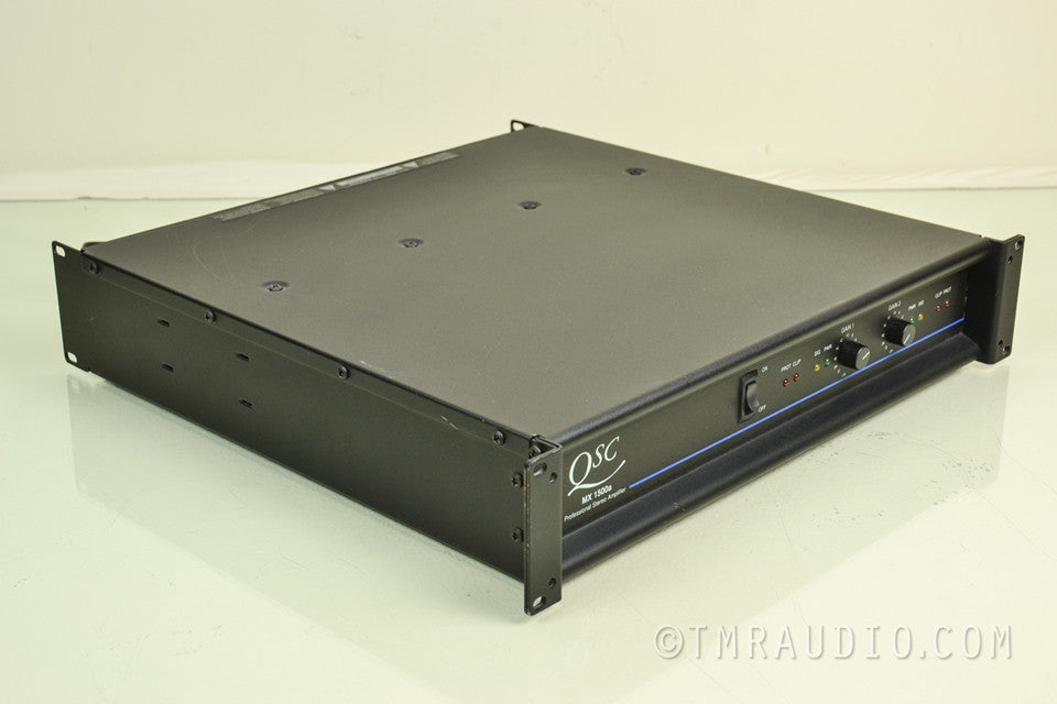 QSC Audio MX-1500a Professional Stereo Power Amplifier