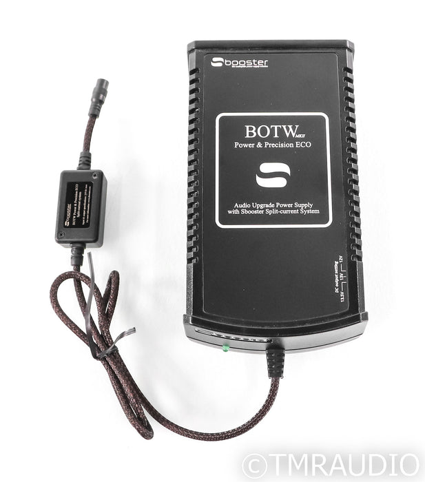 Lumin U1 Mini Network Streamer; Sbooster P&P MkII Power Supply; Black