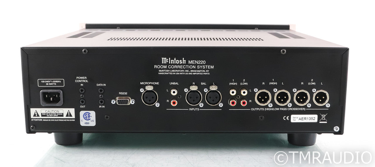 McIntosh MEN220 Room Correction System; Remote; RoomPerfect
