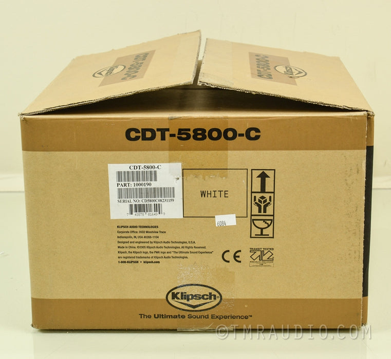 Klipsch CDT-5800-C In-Ceiling Speaker BNIB